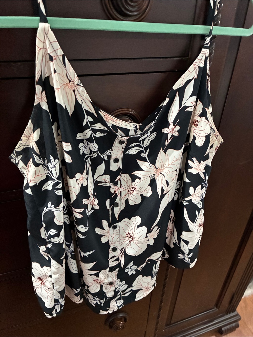 Sanctuary Black Floral Cami